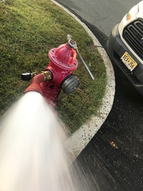 fire hydrant on